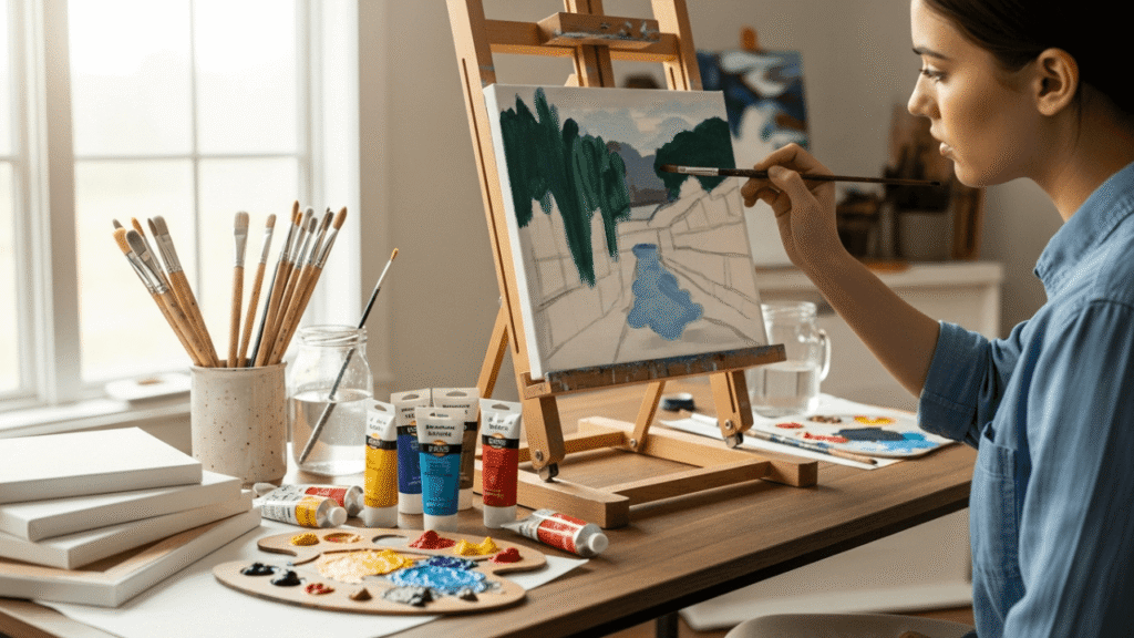 Tips for Painting on Canvas