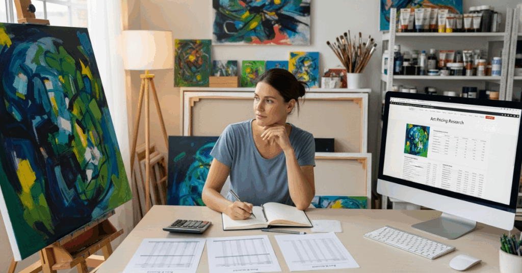 how to price art
