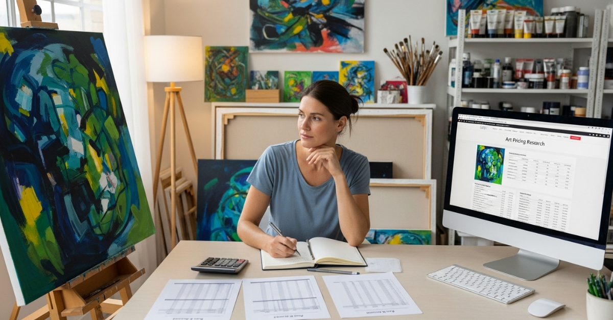 how to price art