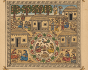 madhubani painting history