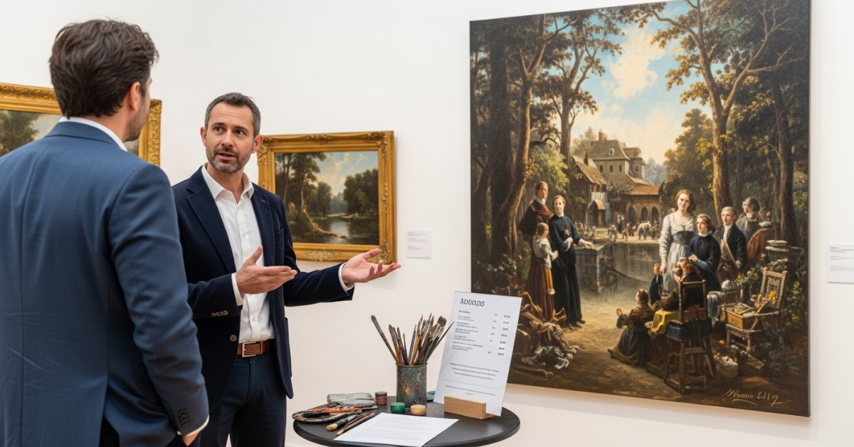 how to price art