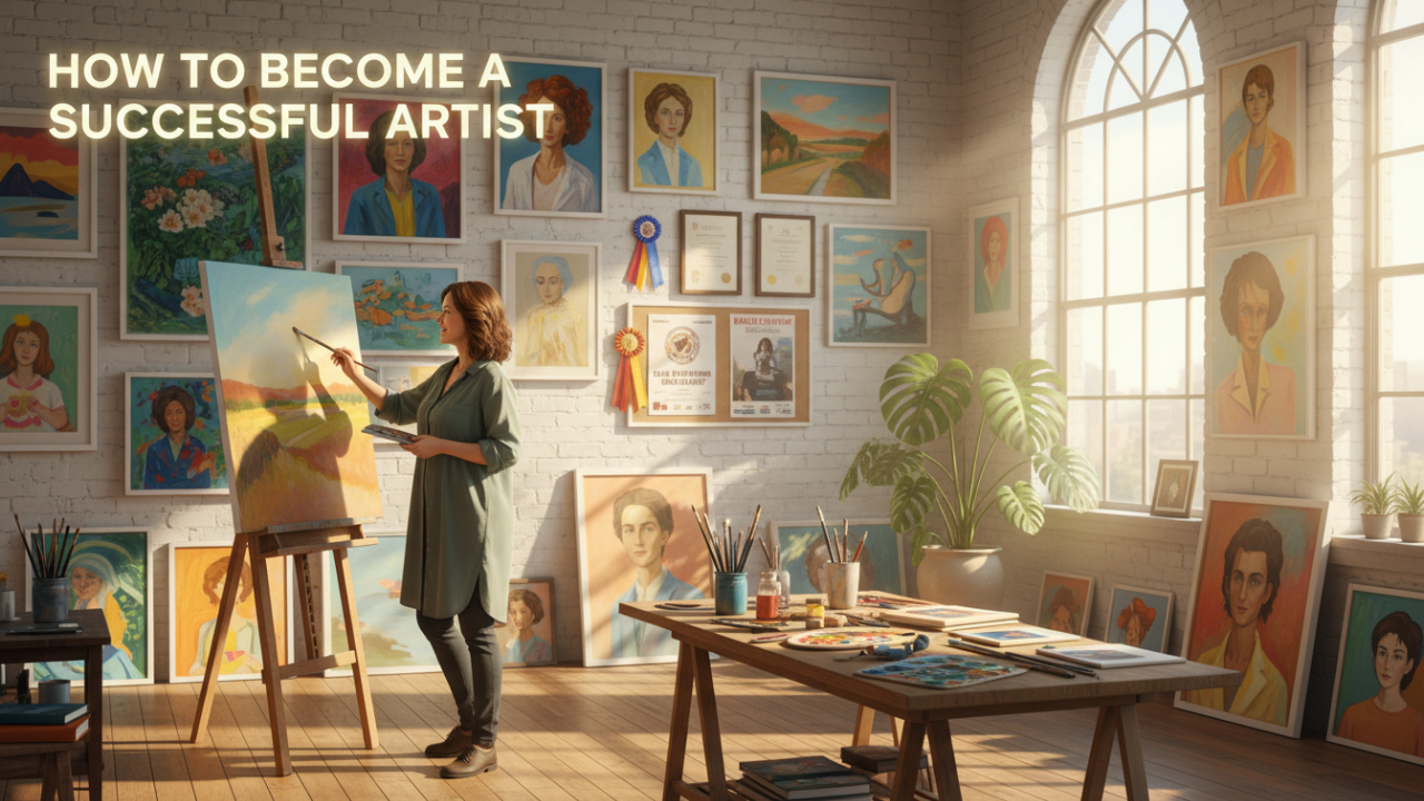 how to become a successful artist