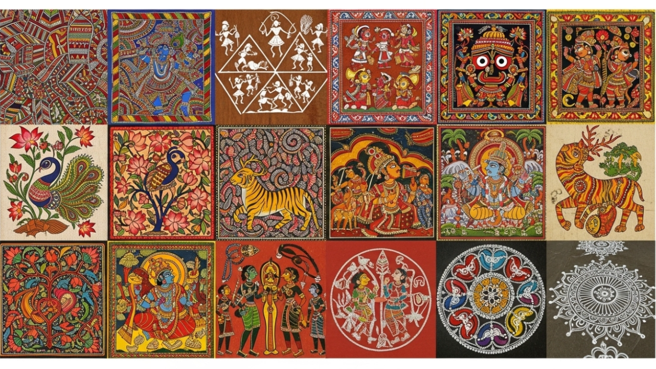 Types of Indian Folk Art