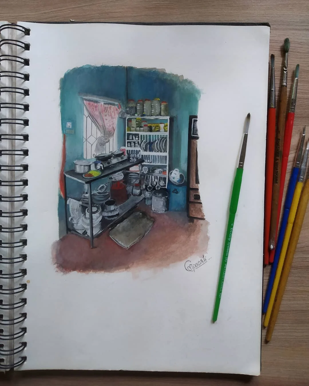 Artwork by Spoorti Kimanikar