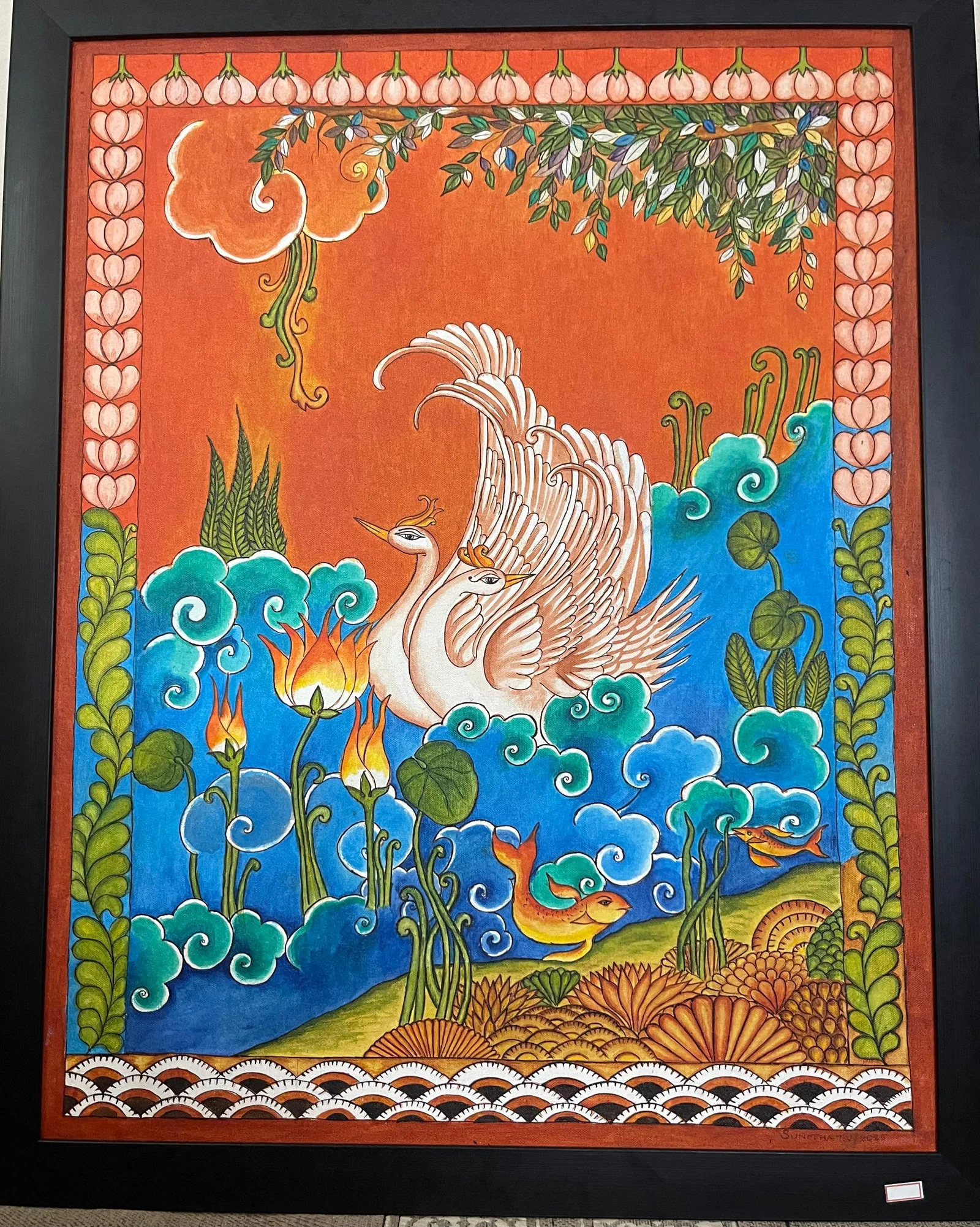 Acrylic Artwork by Sunitha T V