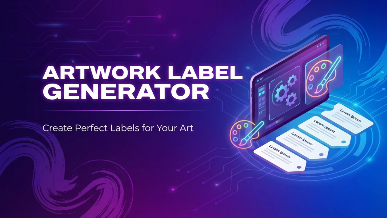 Best 100% Free Artwork Label Generator