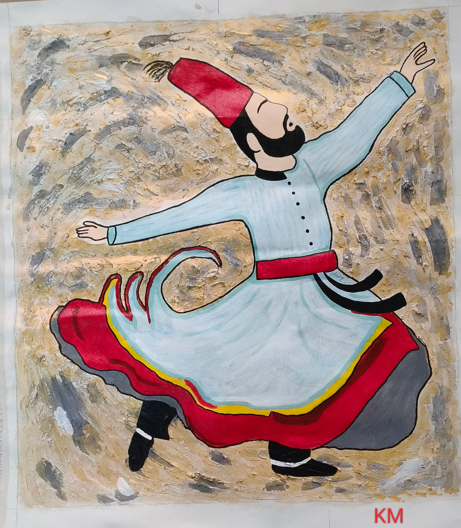 Islamic Calligraphy Artwork by Khushboo Mishra