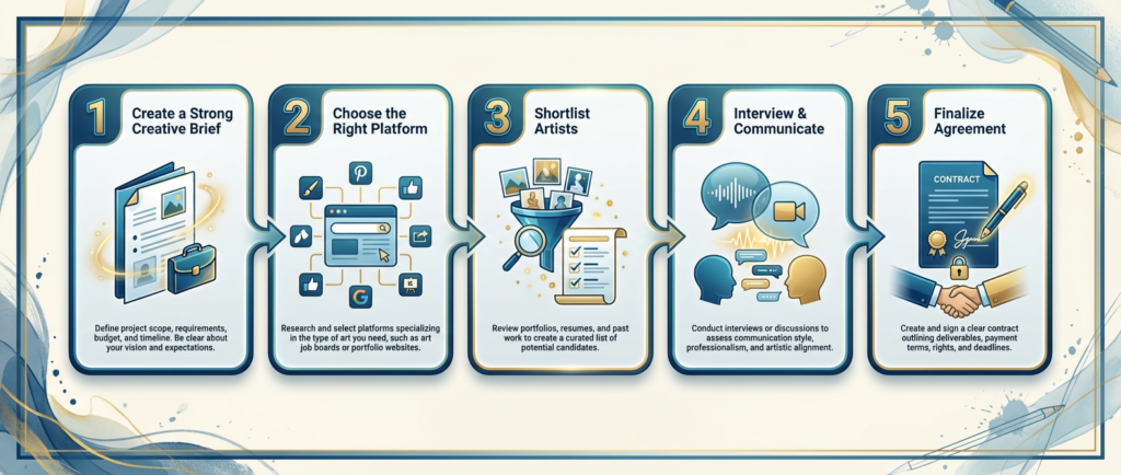 How to Hire Artists for Artwork