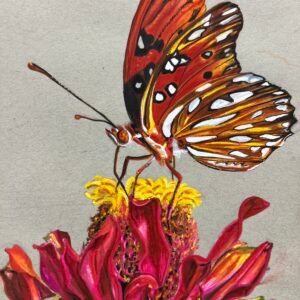 Butterfly and Blossom